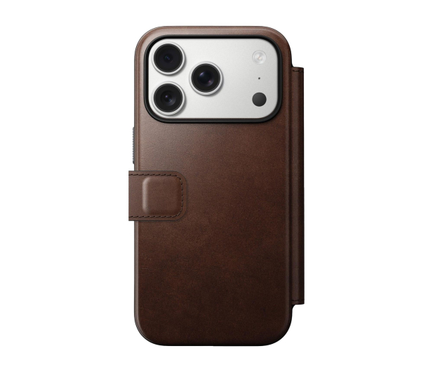 Nomad Modern Leather Folio do iPhone 17 Pro MagSafe brown - 1362259 - zdjęcie 3